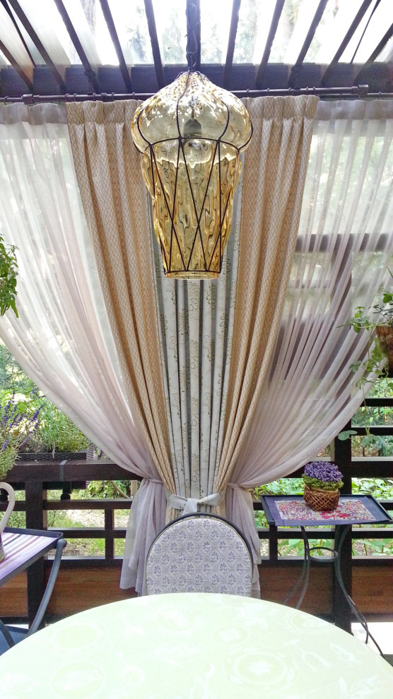 Зимний сад, зона барбекю, беседки: оформление