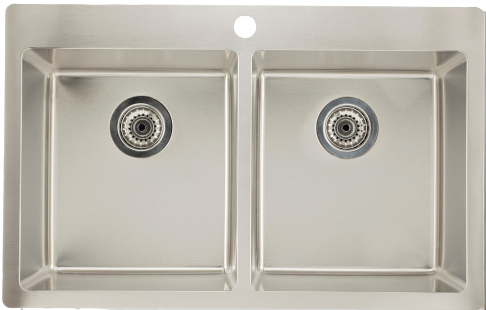 31.75" W Kitchen Sink RPBK27694 Contemporary Kitchen Sinks by