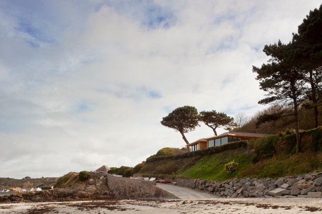 Le Portelet maritim-fasad