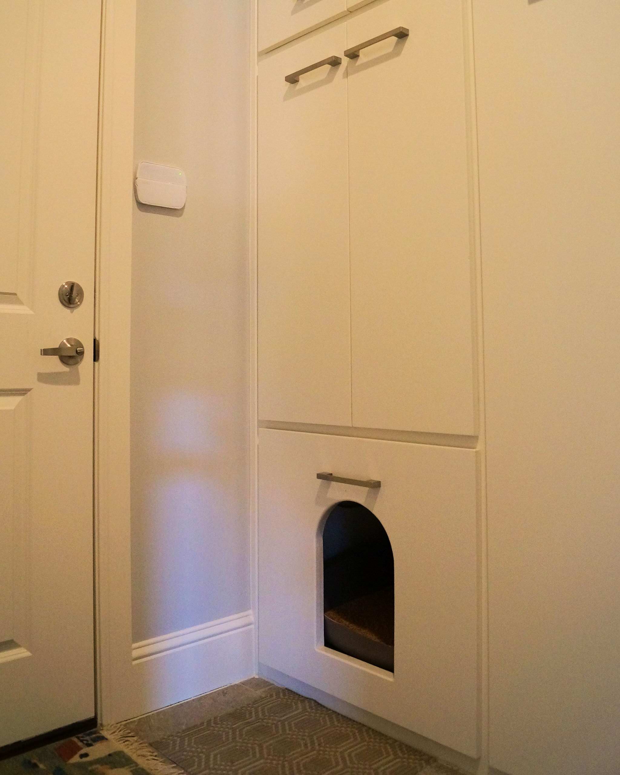 Cat litter closet online