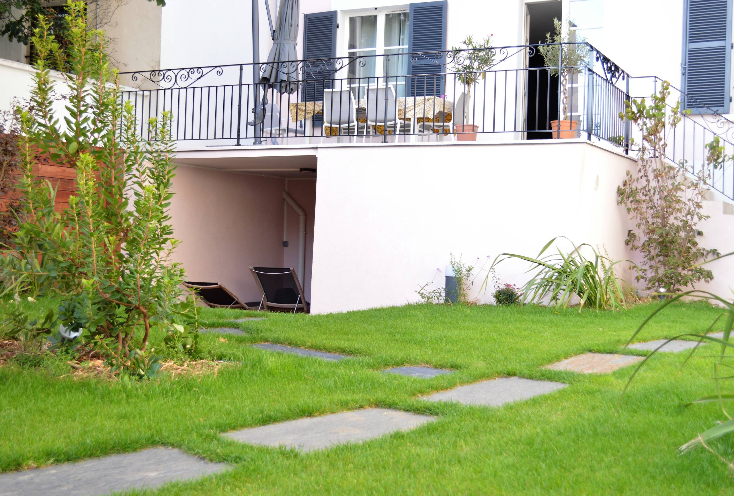 L'optimisation de l'espace : 2 terrasses = 2 usages = 2 ambiances