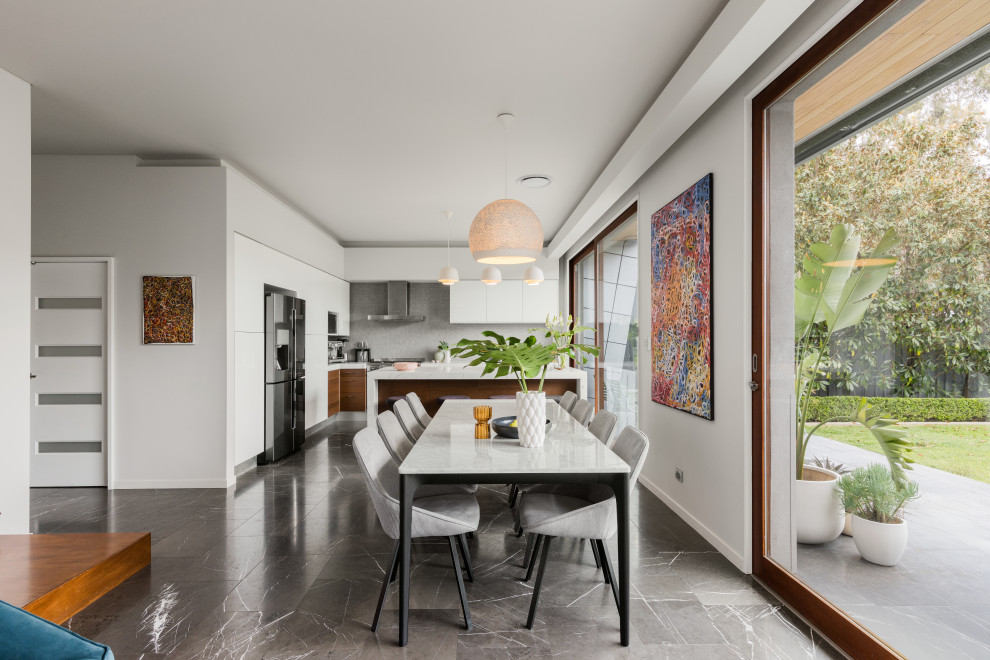 Contemporary dining room in Perth.