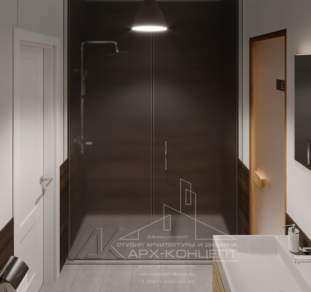 Дом- Фахверк, интерьеры в современном скандинавском стиле