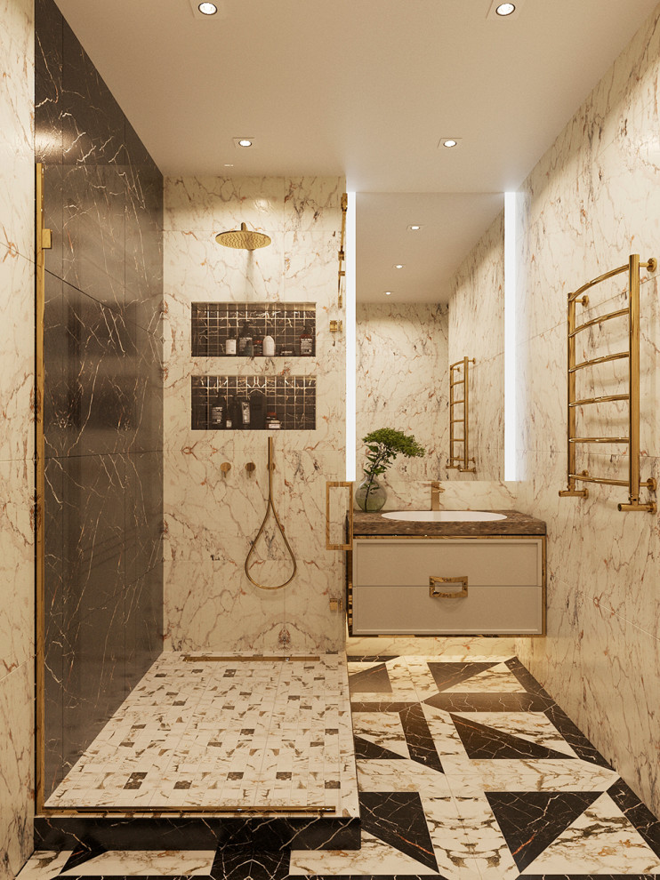 ДИЗАЙН ИНТЕРЬЕРА КВАРТИРЫ В ЖК РУМЯНЦЕВО-ПАРК, 105 КВ.М.