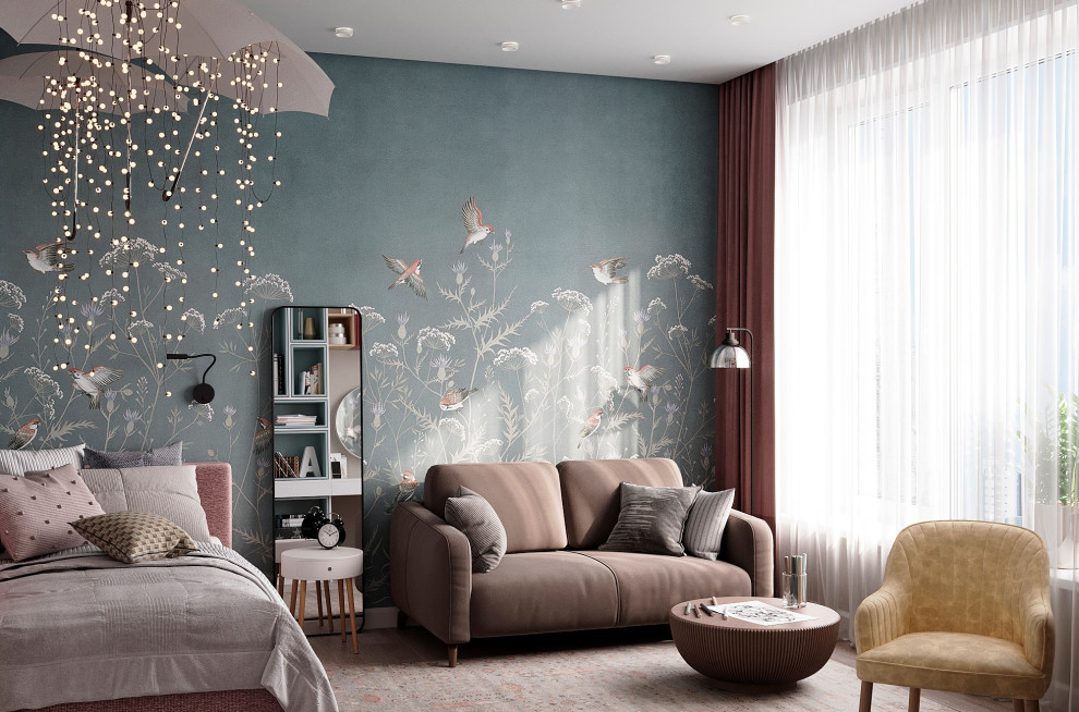 Детская для девочки 10 лет в 3-к. квартире ЖК "HeadLiner"