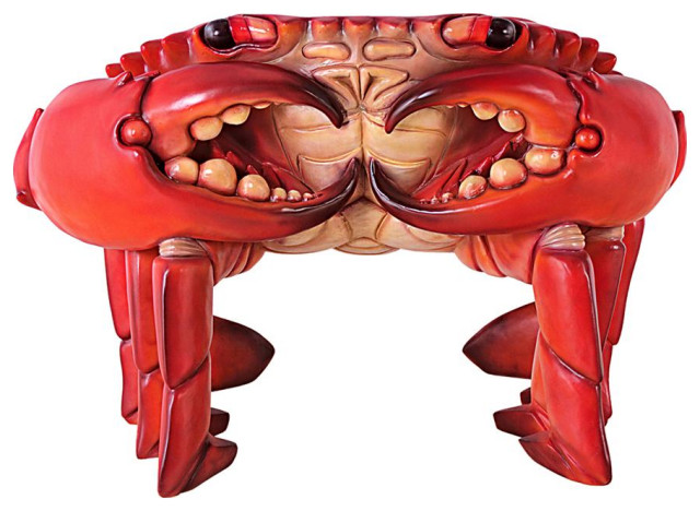 Spice Islands King Crab Chair Red Finish