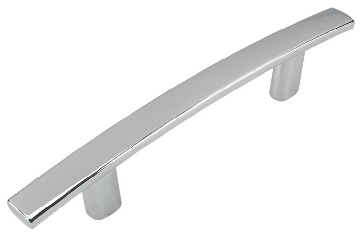Cosmas 2363-3CH Polished Chrome 3” CTC Subtle Arch Cabinet Pull