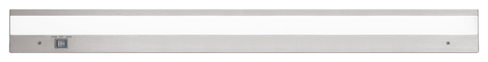 Duo 36" ACLED Dual Color Temp-Light Bar, Brushed Aluminum