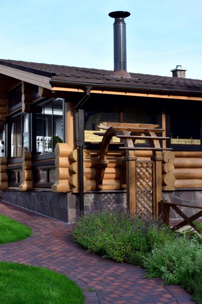 Дизайн участка с уклоном более 7 м.