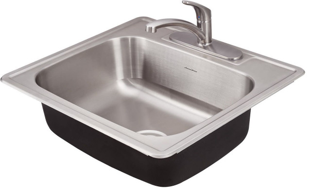 American Standard 22SB.6252283C Colony 25" Single Basin Stainless - Stainless