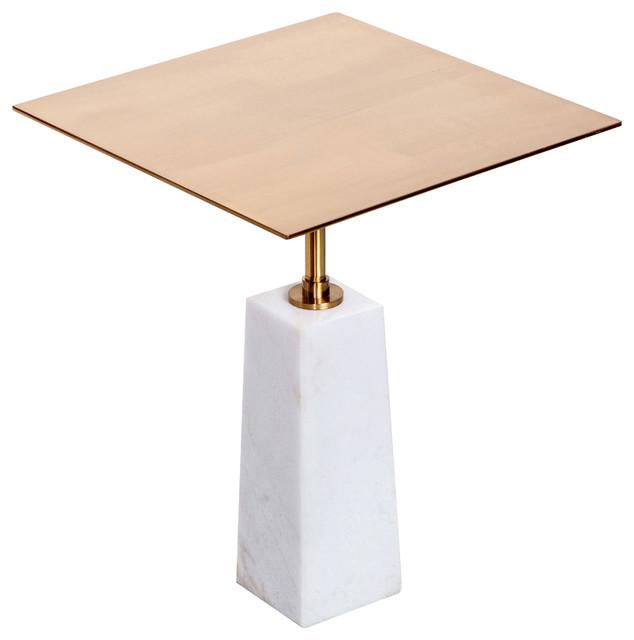 Aldis Modern Clic Black Marble Nickel Square Side Table Aldis Modern Clic White Marble Br Square Side Table