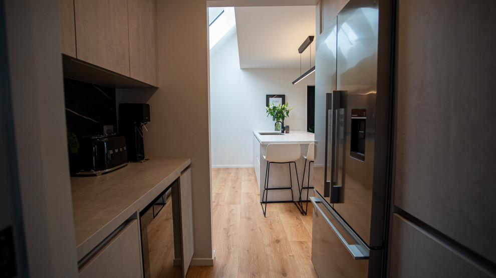 Oak and Drama Kitchen Renovation