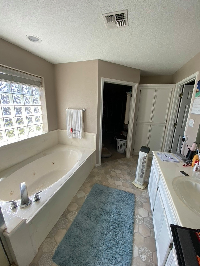 Brazoria Main Bathroom Remodel - Curbless Shower