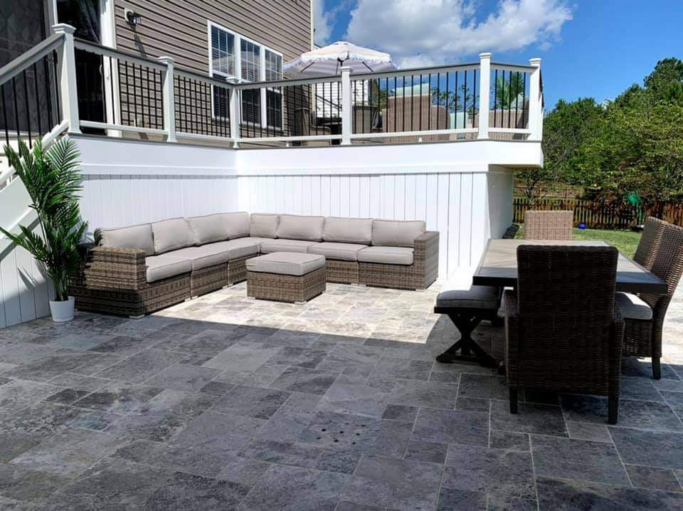 Patio with multiple Zones