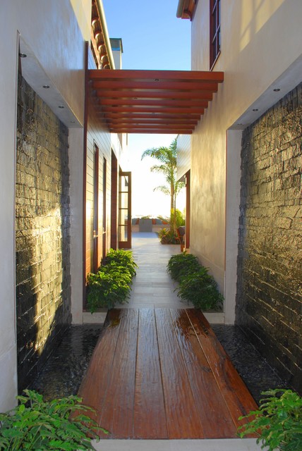 Oceanfront trendy-hus-og-facade