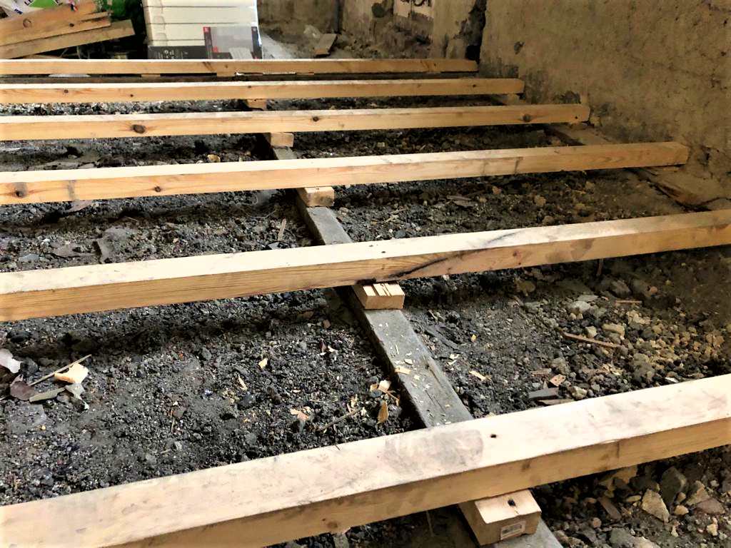 Пол в сталинке с деревянными перекрытиями