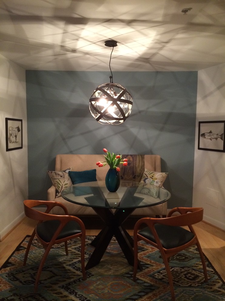 Dining room - modern dining room idea in DC Metro