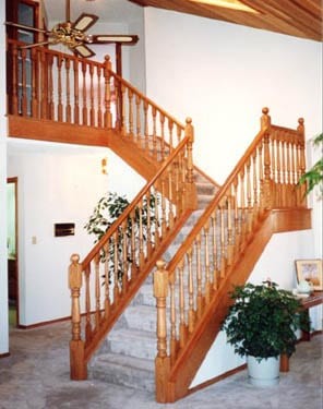 Staircase and Railings