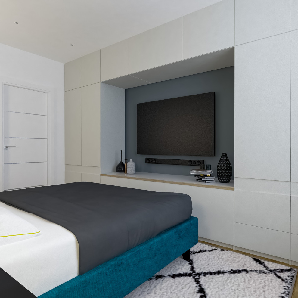 2020. 05. 02. Проект дизайна интерьера квартиры (спальня  2)