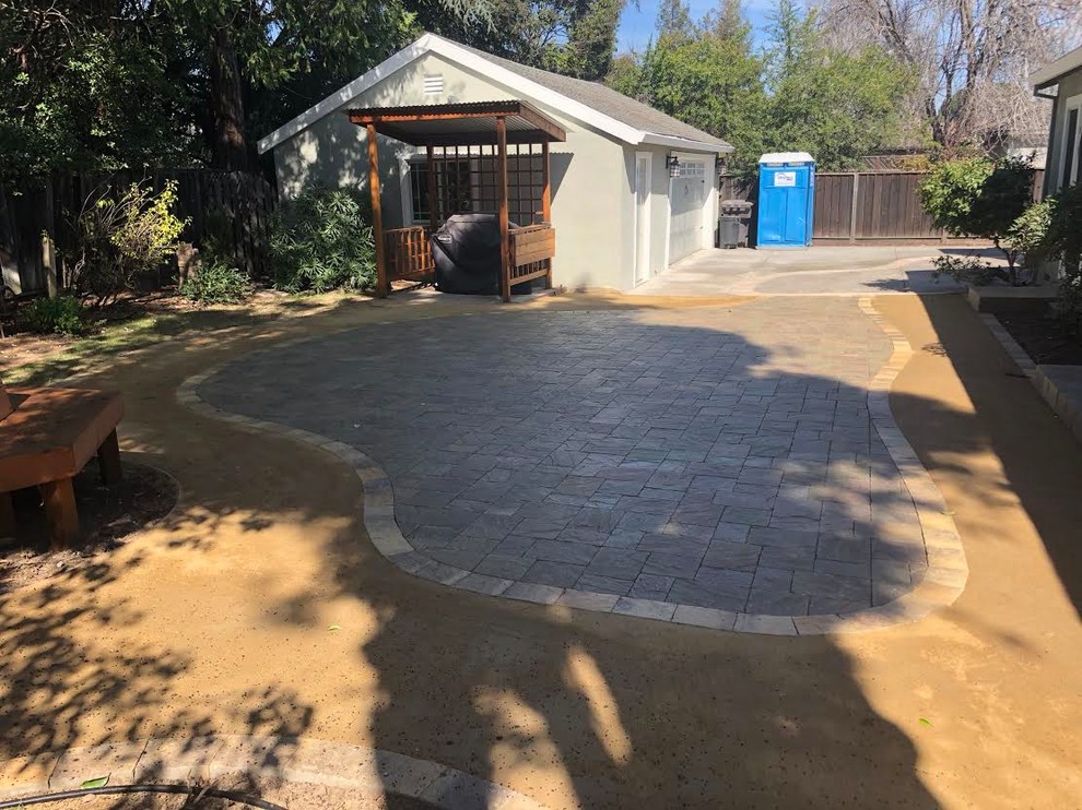 Stone Paved Patio