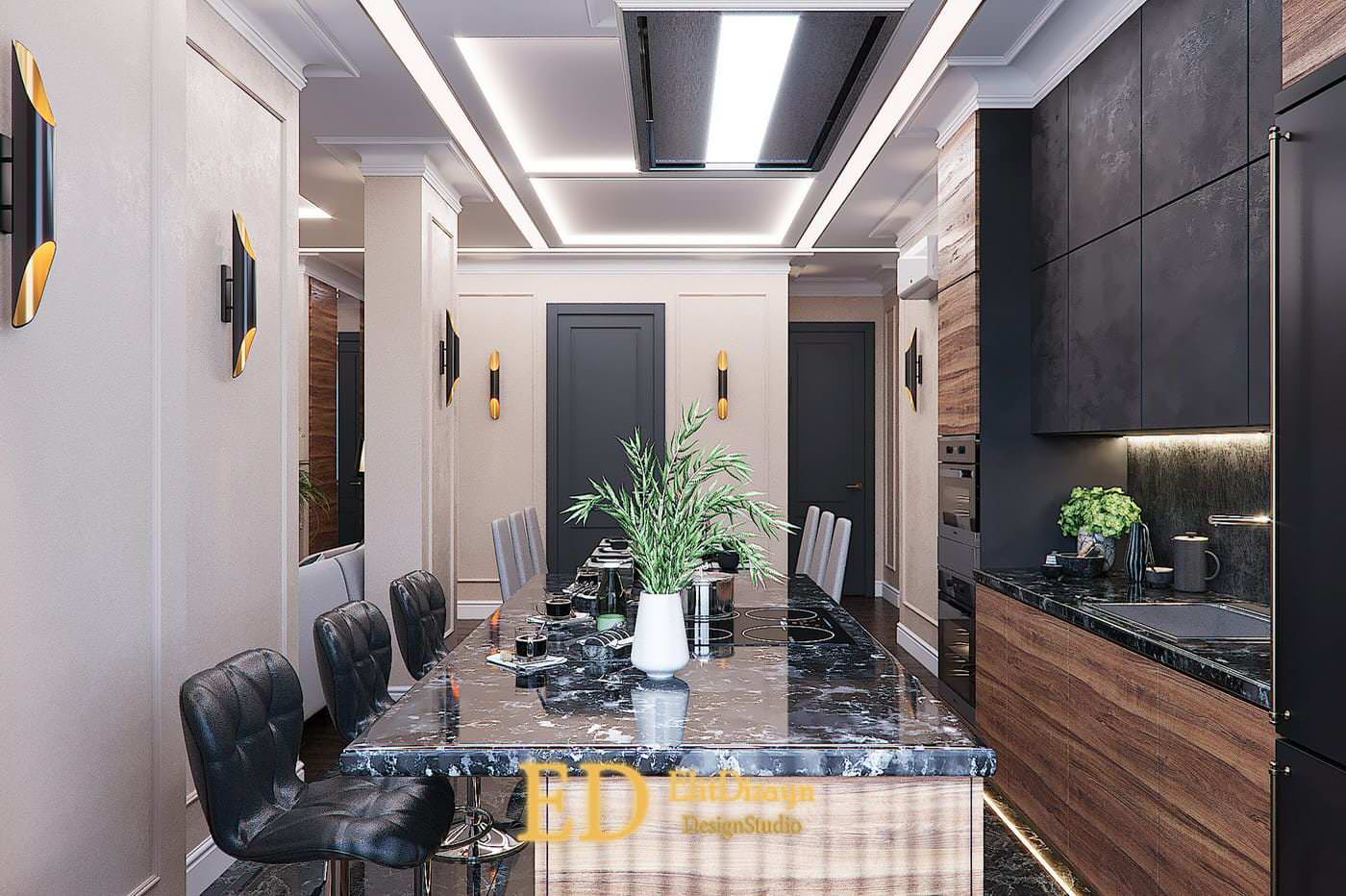 Квартира неоклассика - 7