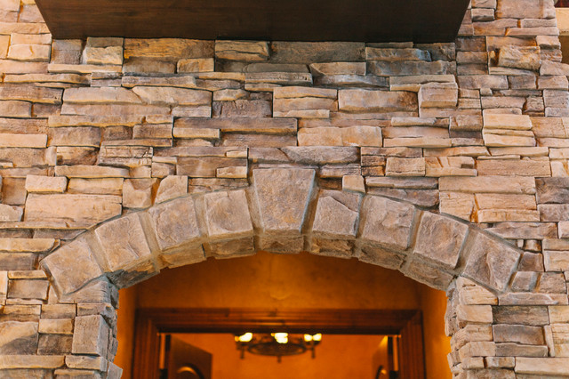 Custom Homes transitional-hall