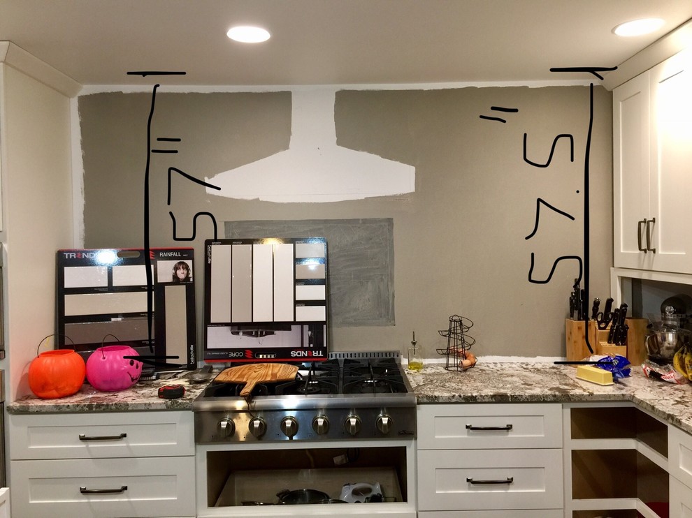 Uneven Ceiling for Backsplash