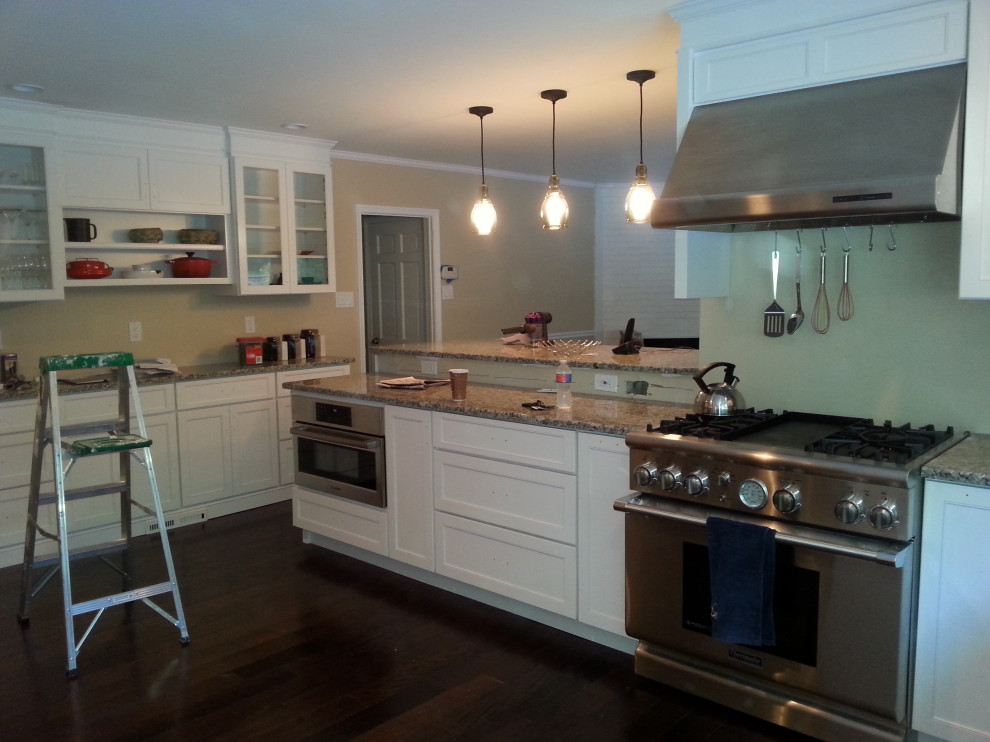 Stacy M Custom Kitchen Flooring + Bump out