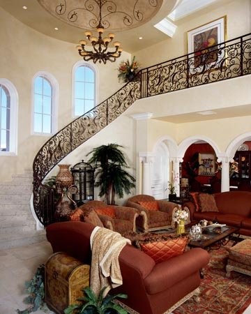 Inspiration for a mediterranean staircase in Miami.