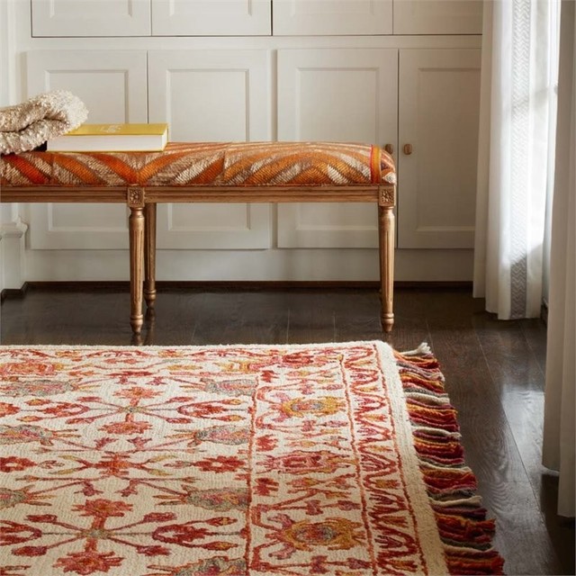 Loloi Zharah Collection Rug, Berry, 7'9"x9'9" Mediterranean Area Rugs by Homesquare Houzz