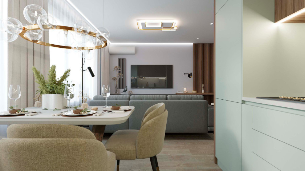 Дизайн проект квартиры 71м