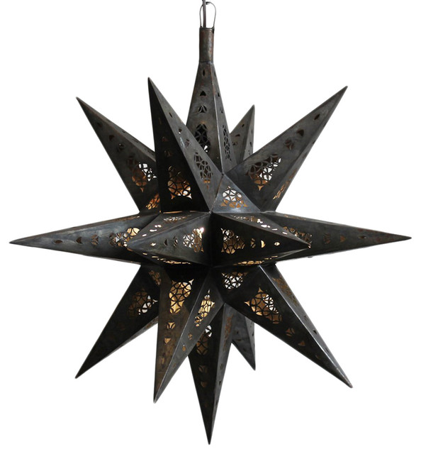 metal star lantern