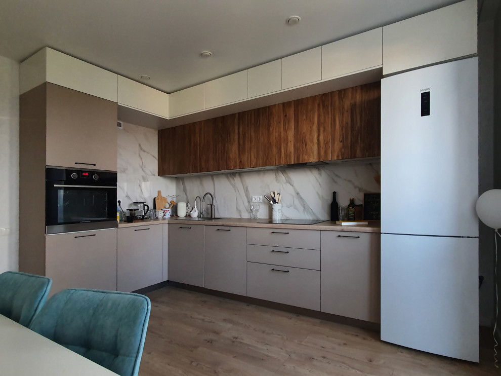 Минимализм + Сканди. ТРЕШКА 78,5 кв.м.