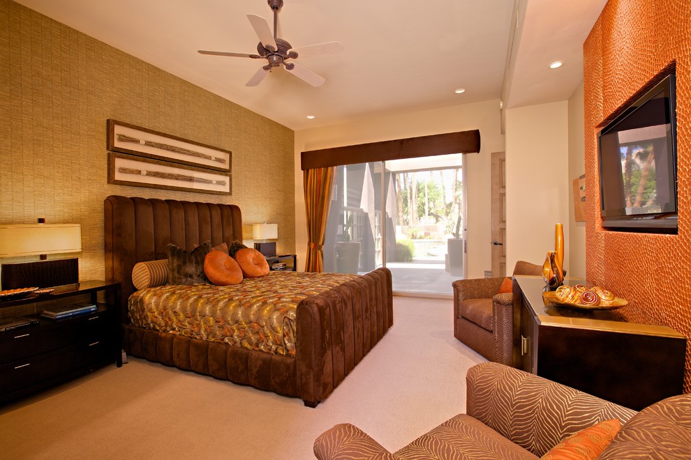 Bedrooms Contemporary Bedroom Los Angeles by STEVEN CHEROSKE DESIGN