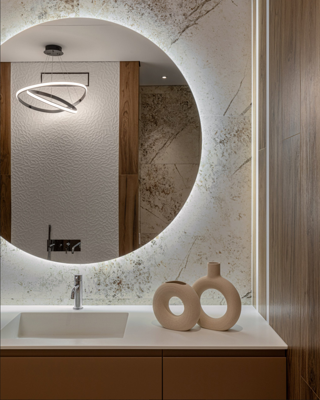 Реализованный дизайн-проект квартиры в ЖК "Высота"