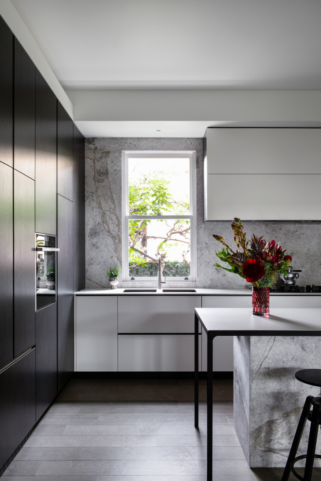 Croydon Living Room - Contemporary - Kitchen - Sydney - by Minosa ...