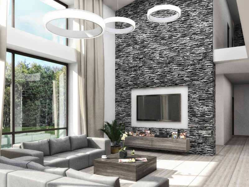 Интерьер дома на Истре