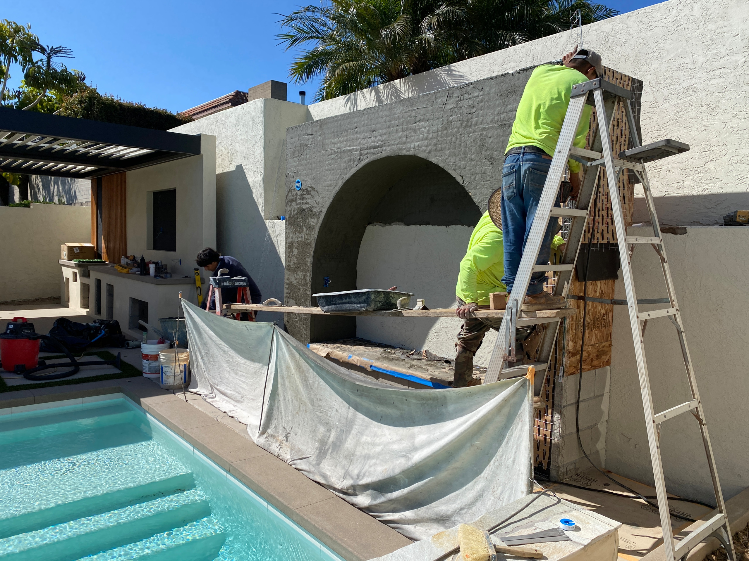 Building a New Lounge Seating Space in Point Loma