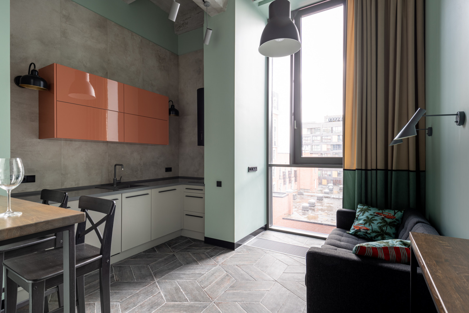 Лофт-студия в ЖК Loftec