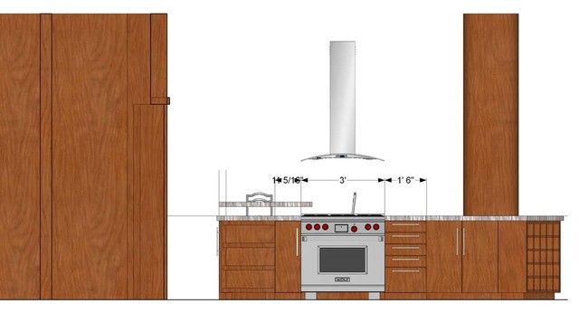 Kitchen & Bath interior-elevation