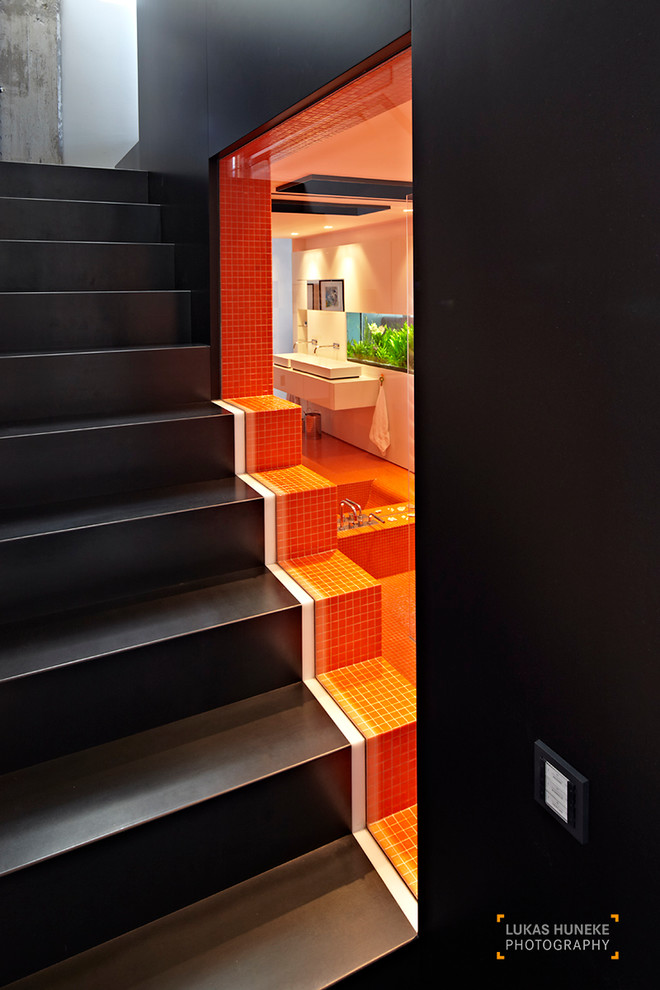 Design ideas for an industrial staircase in Other.