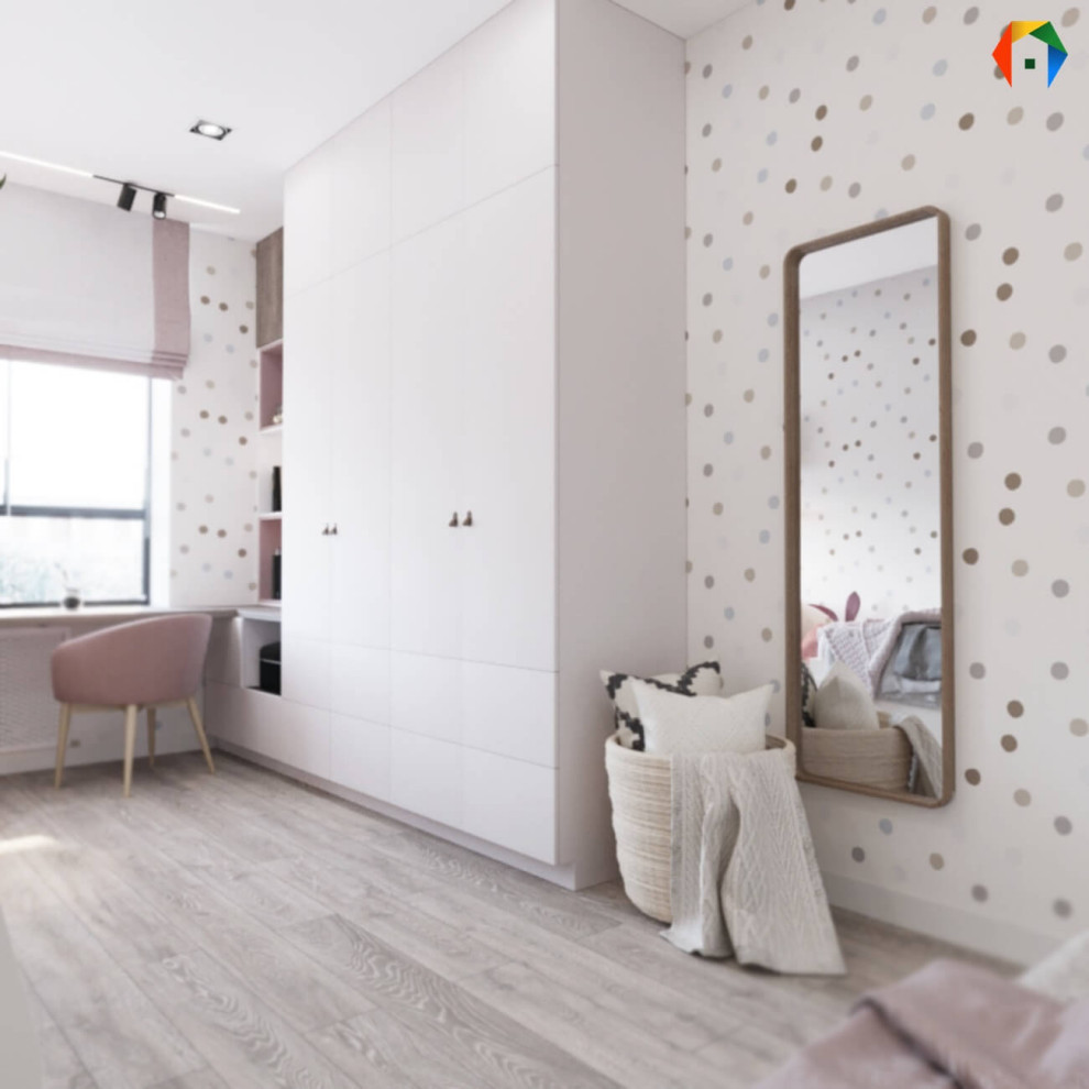 Серебрякова. Дизайн-проект трешки с кухней-гостиной