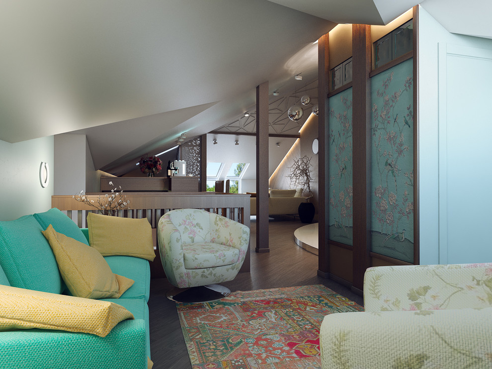 Мансарда в таунхаусе