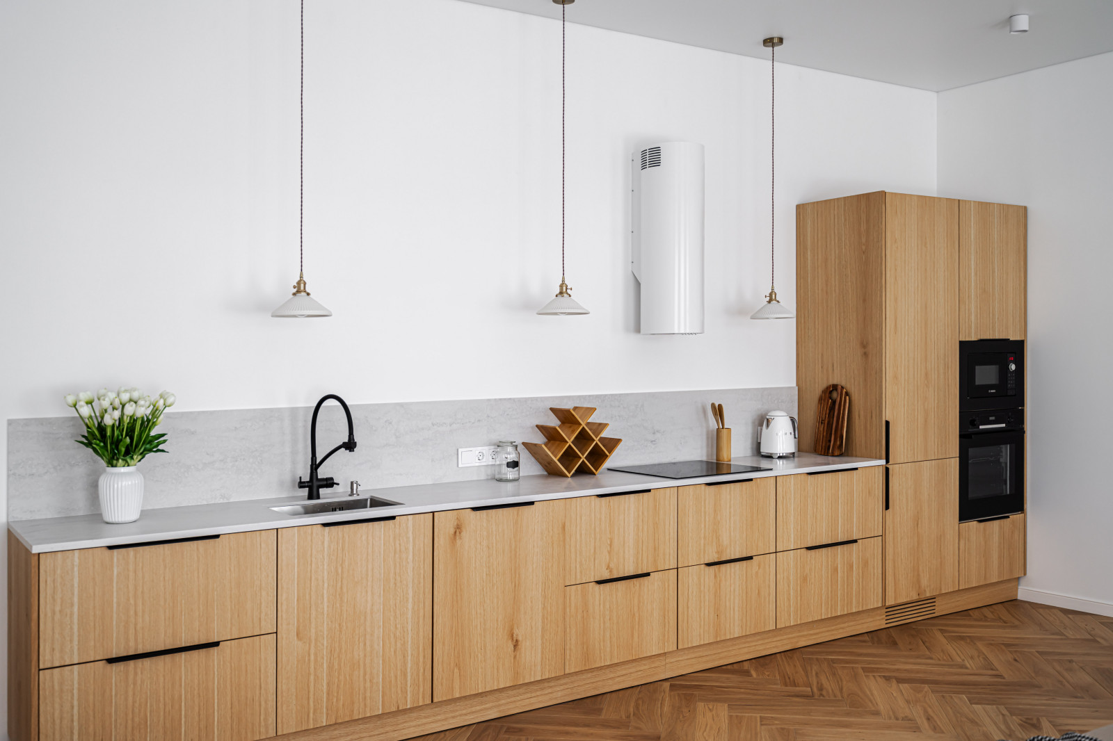 Светлая квартира в скандинавском стиле