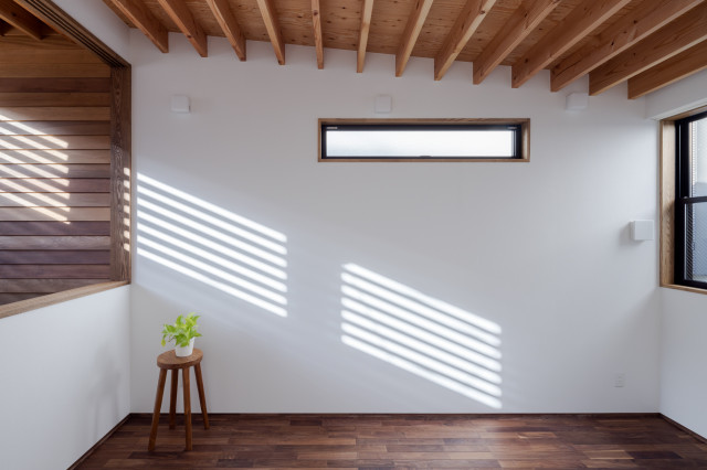 埼玉県川口市・光をつかむ家（Light Fall House） moderne-japonais-chambre