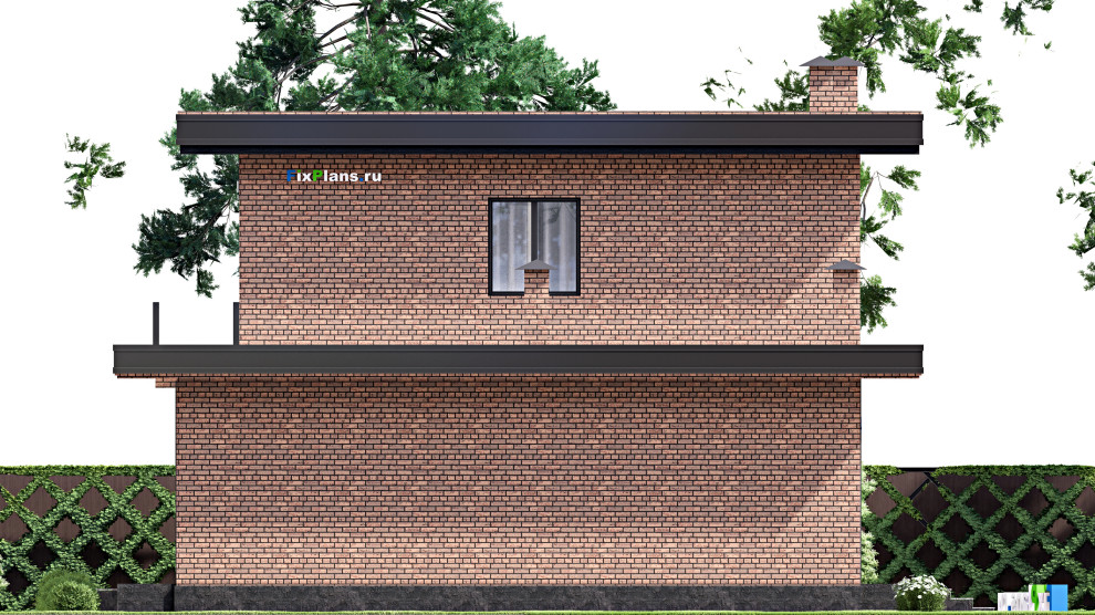 Проект одноэтажного дома 13х24м S325м2 F-16838