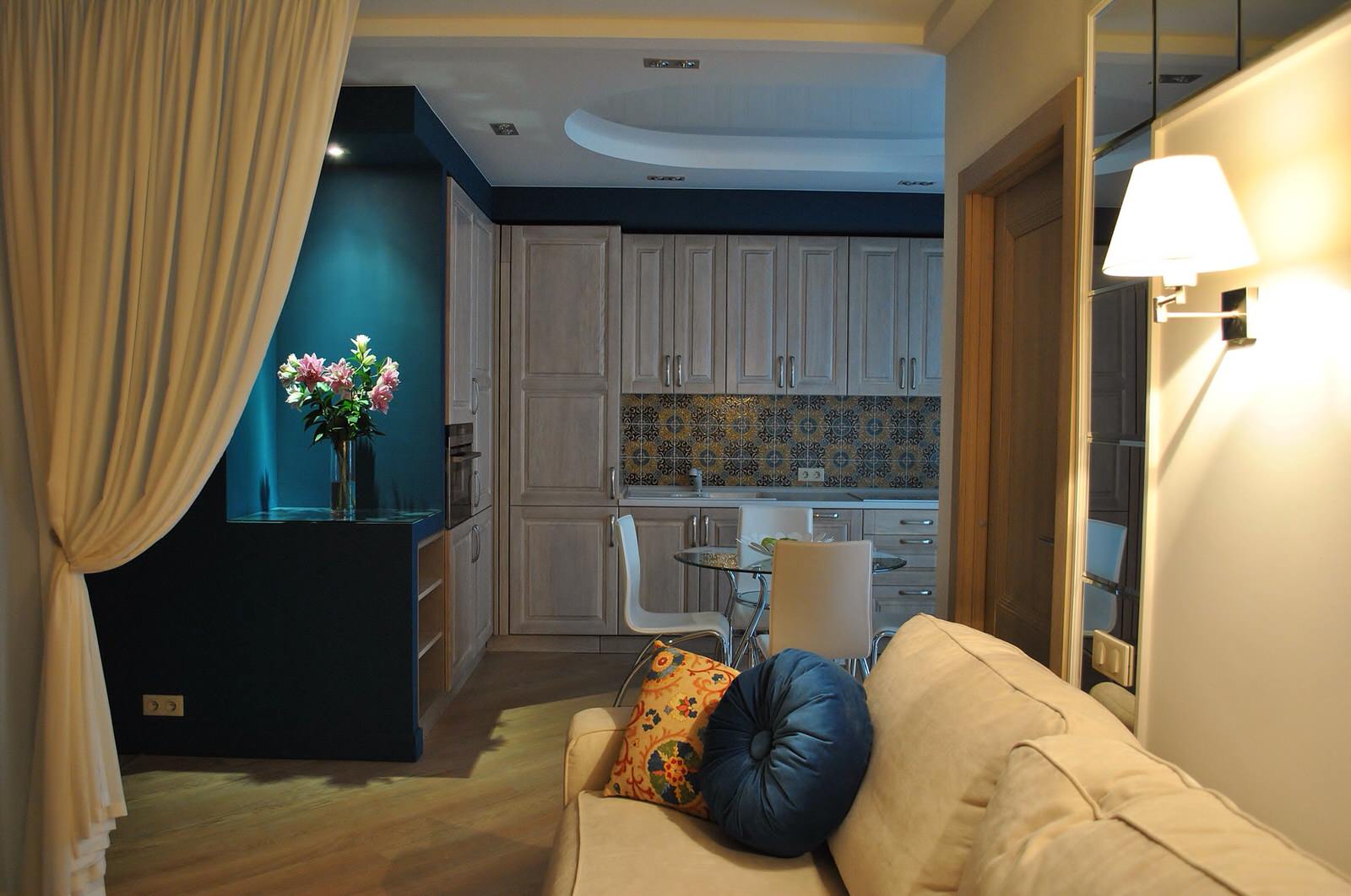 Все оттенки майолики. Проект на РенТв в передаче "Чистая работа"