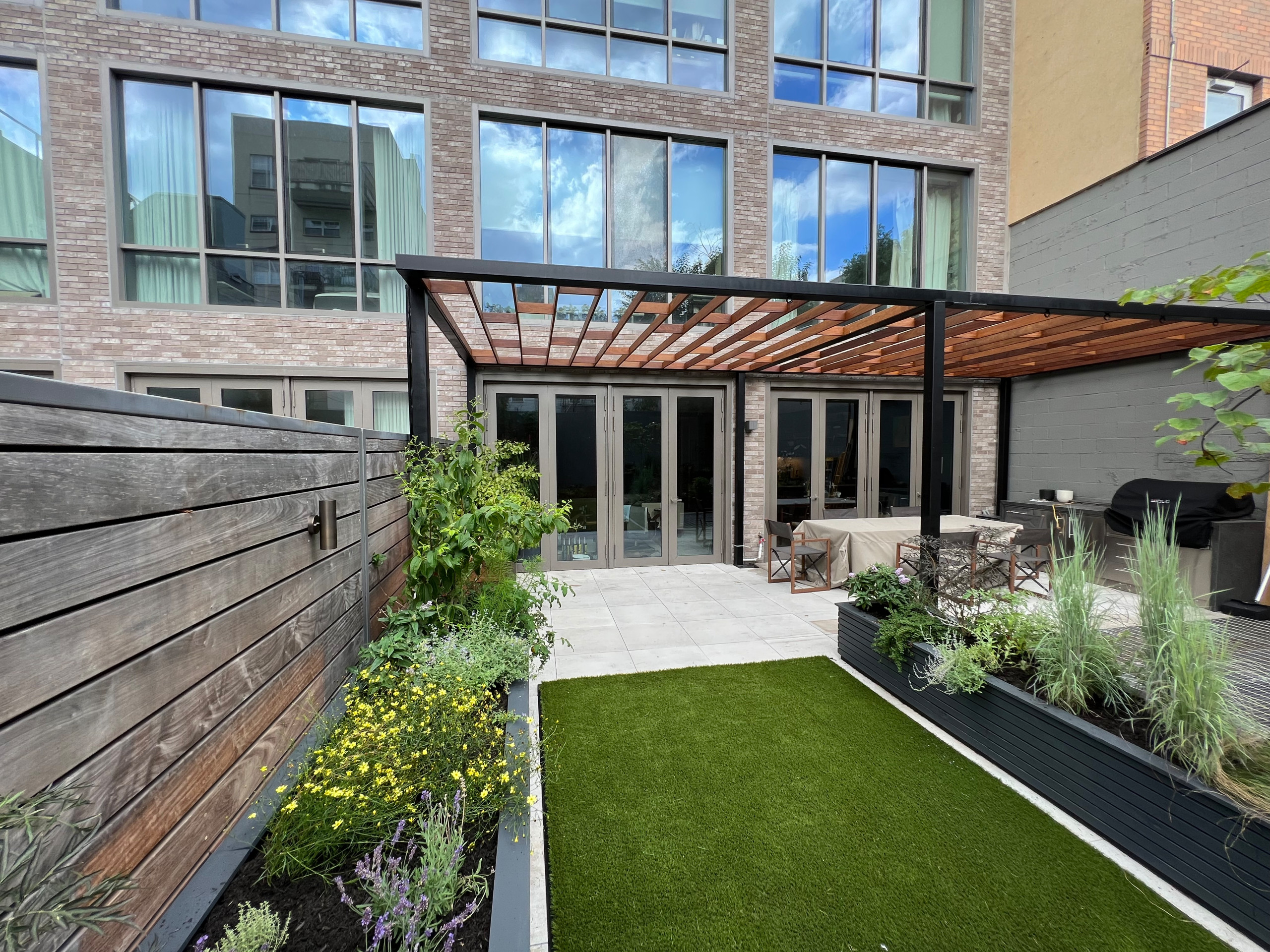 Garage Rooftop Container Garden