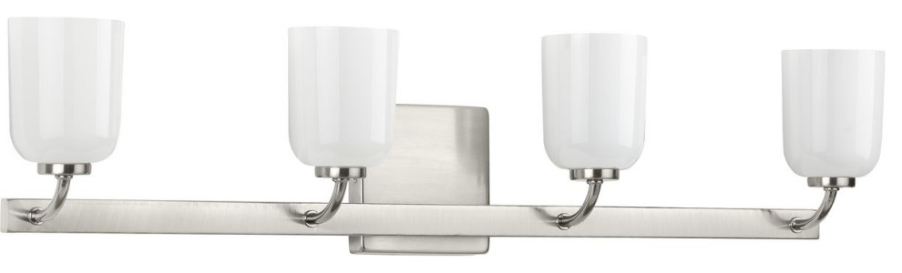 Moore Collection Brushed Nickel 4-Light Bath