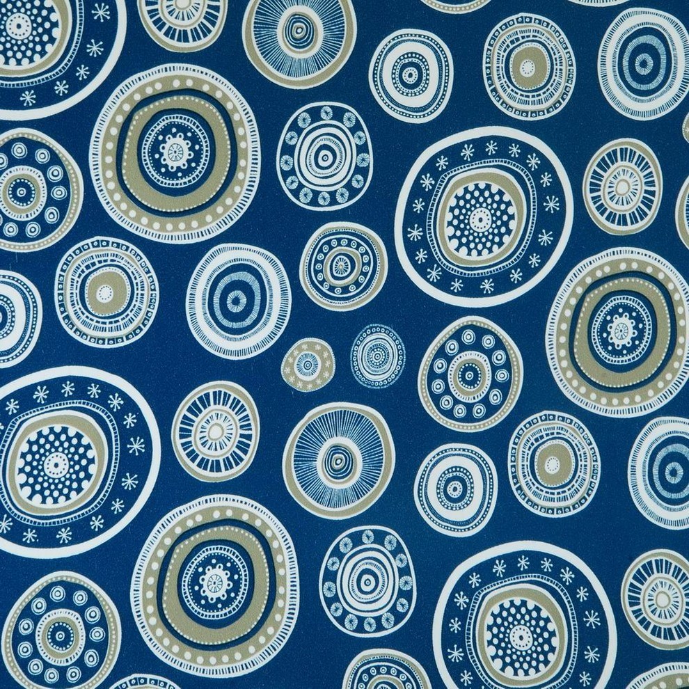 Abstract circle SelfAdhesive Wallpaper Home Decor Contemporary Wallpaper by Blancho